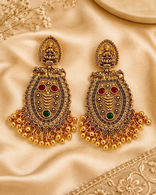 Nettipattam earrings