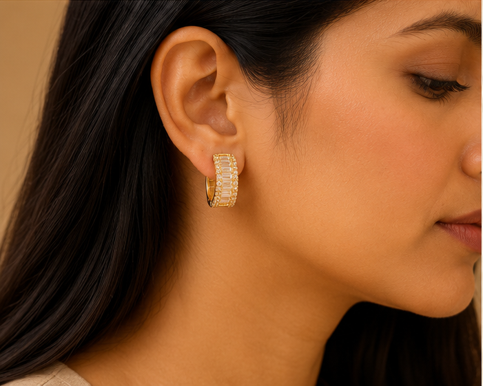 Elza zirconia earrings