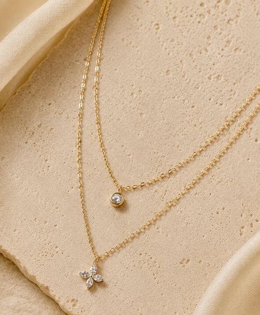 Rina - layered necklace