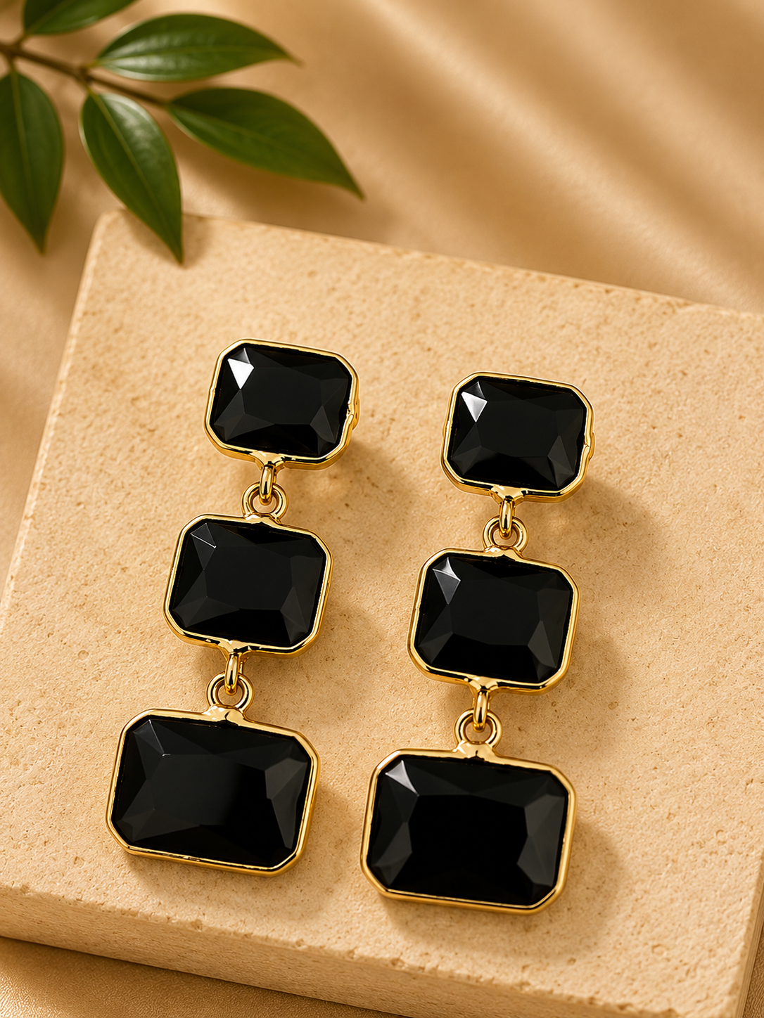 Stone earings