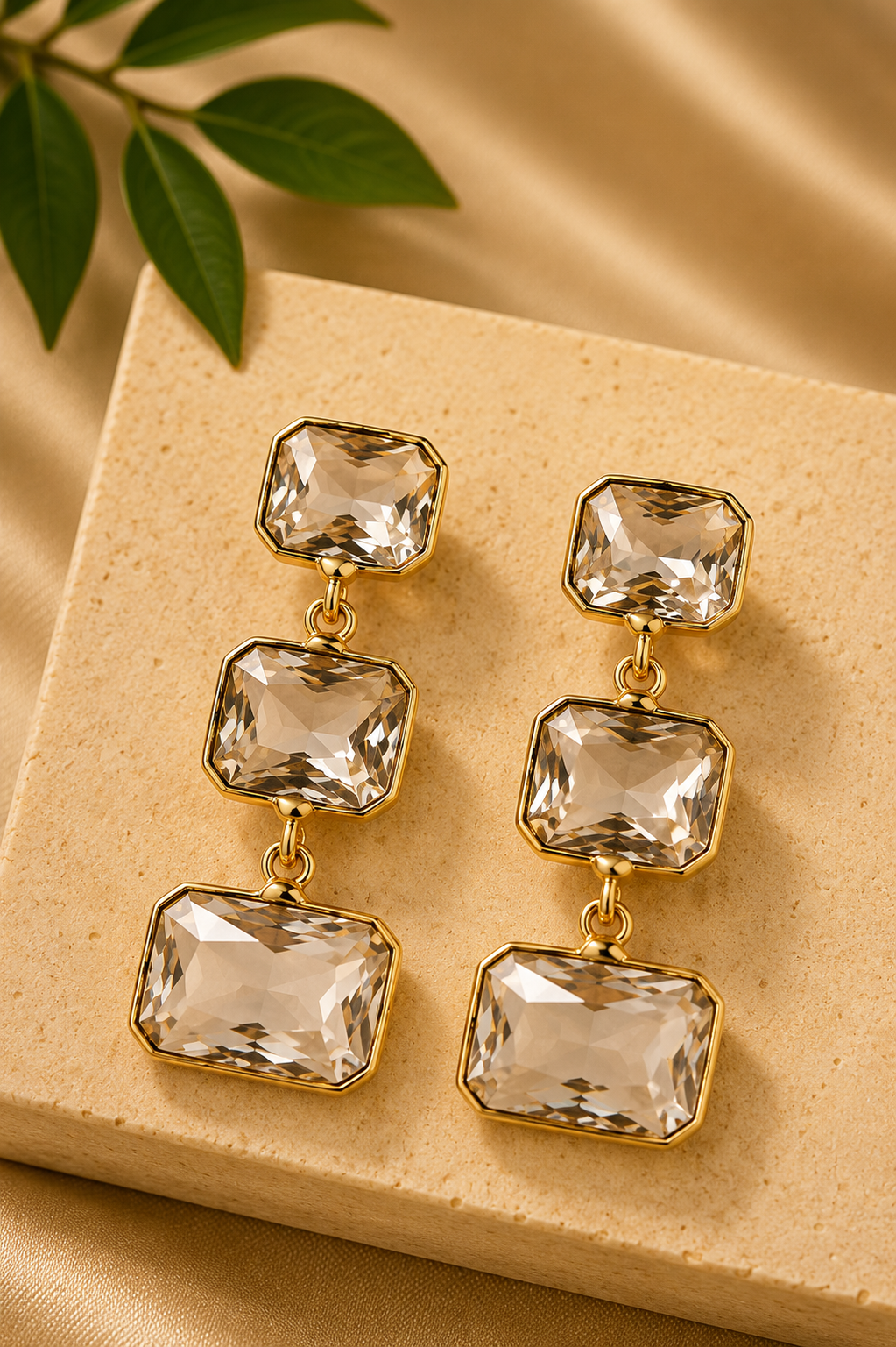 Stone earings