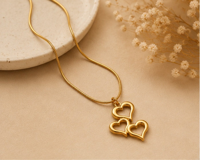 Golden hearts
