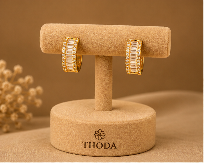 Elza zirconia earrings